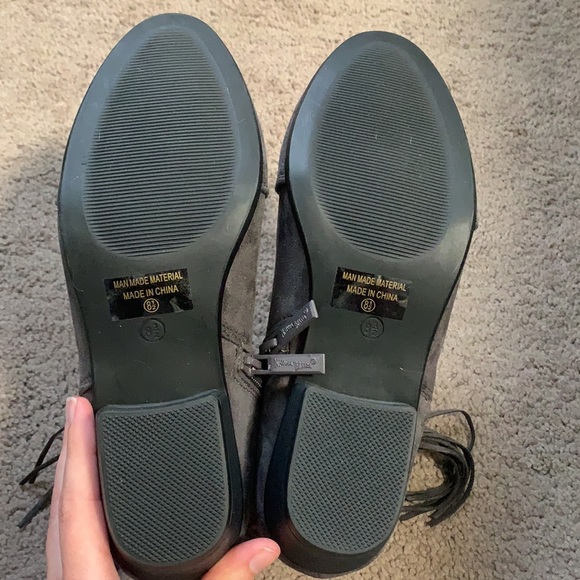 Gray Booties - Picture 5 of 5